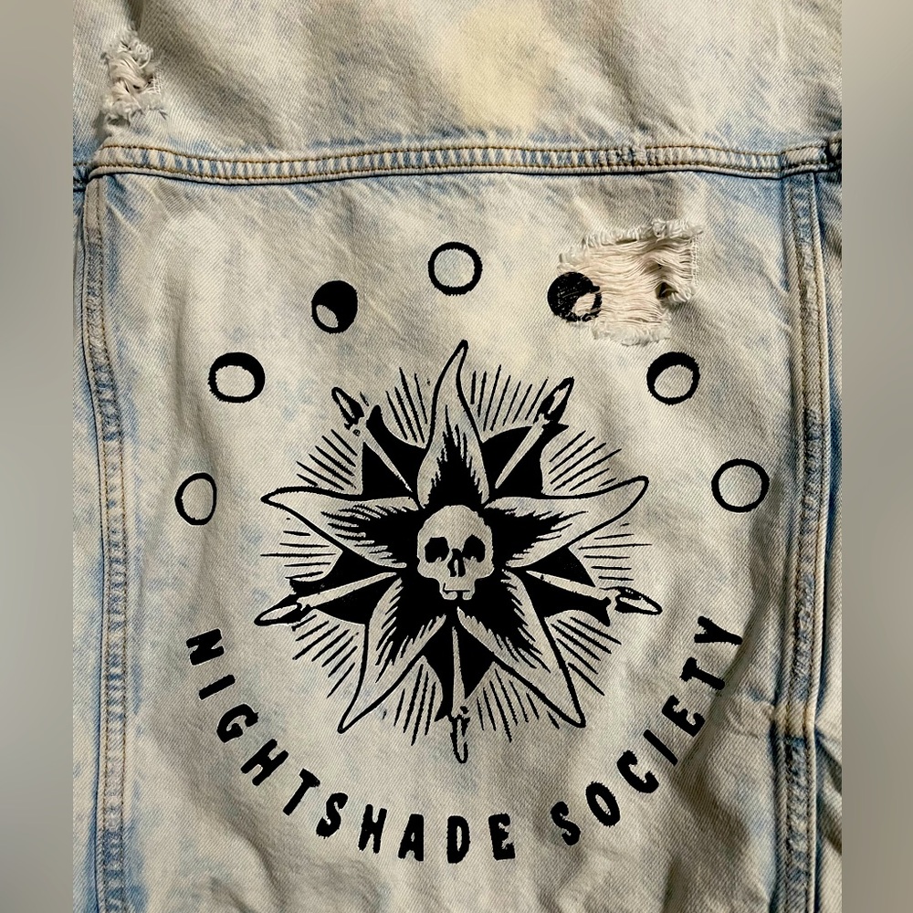 Nightshade jean jacket
